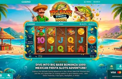 Dónde jugar Big Bass Bonanza 1000 en México