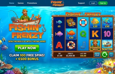 Dónde jugar Fishin’ Frenzy en México