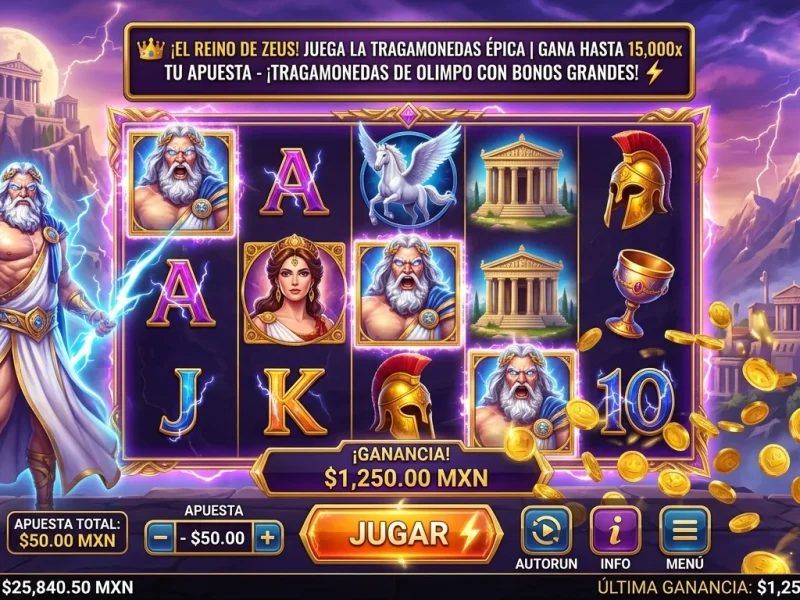 Dónde jugar Gates of Olympus 1000 en México