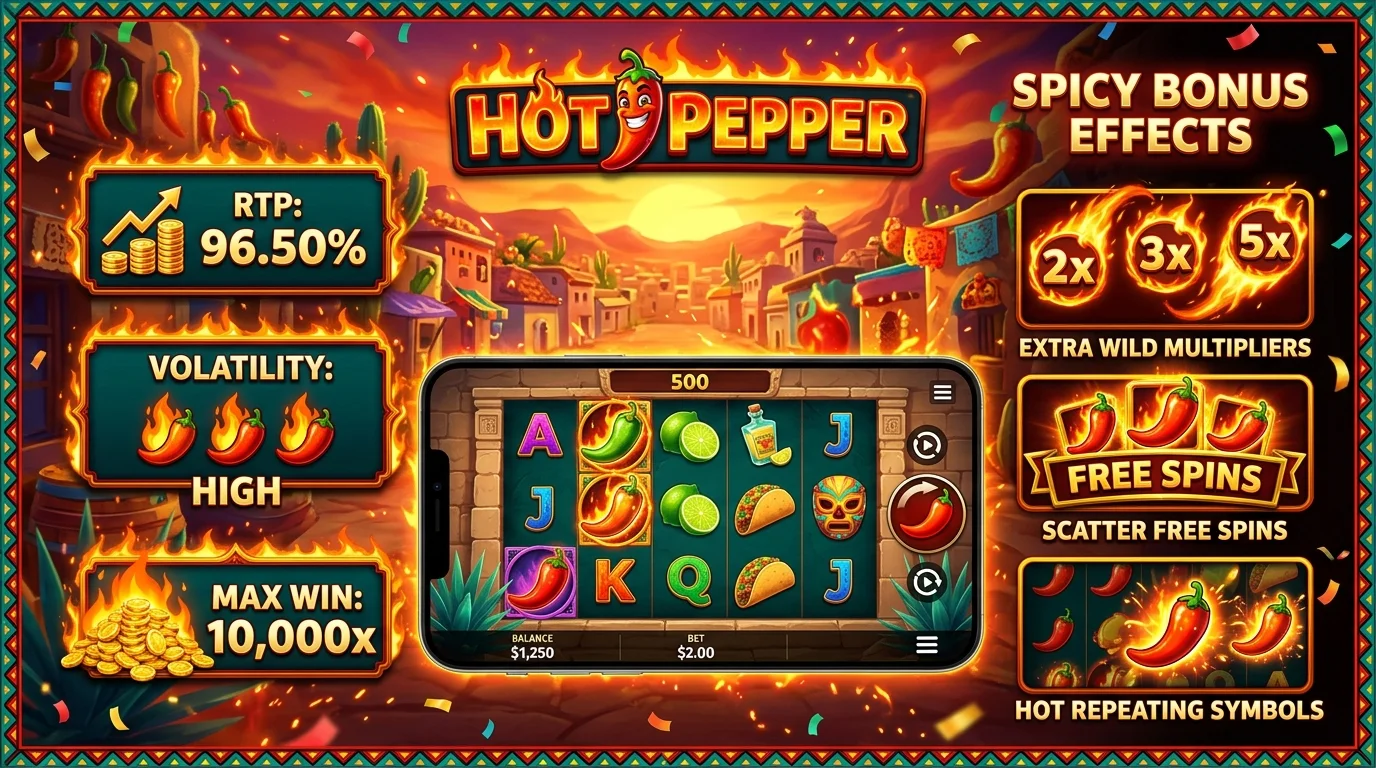 Dónde jugar Hot Pepper en México mid image