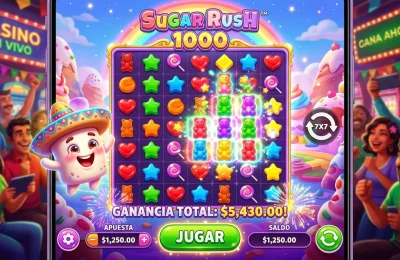 Dónde jugar Sugar Rush 1000 en México