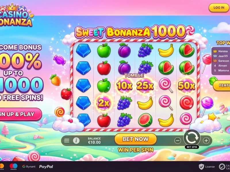 Dónde jugar Sweet Bonanza 1000